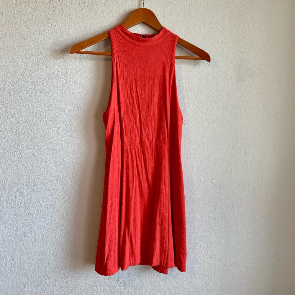 Free People Sleeveless Cutout Back Dress